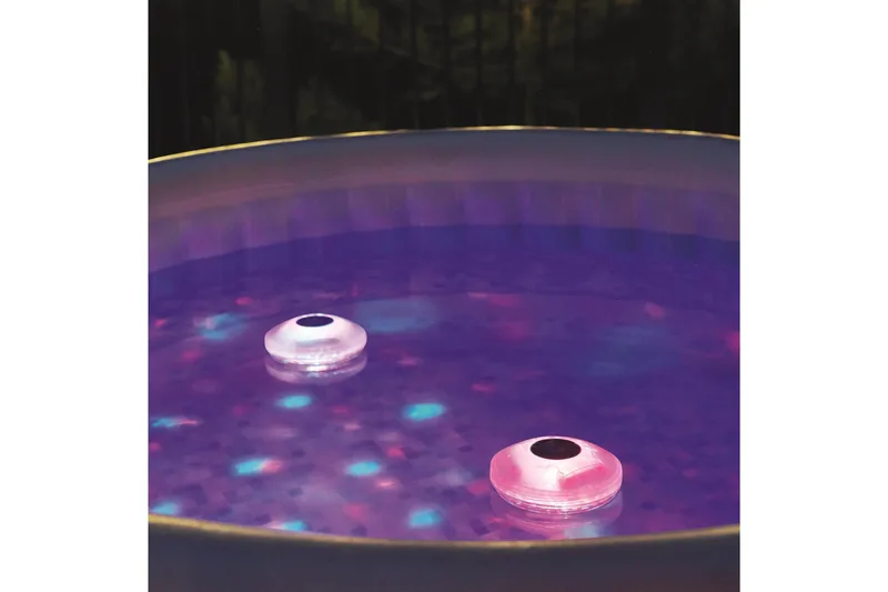 Flytande LED-lyse Bestway Rund 14 cm - Bestway - Belysning & el - Utomhusbelysning