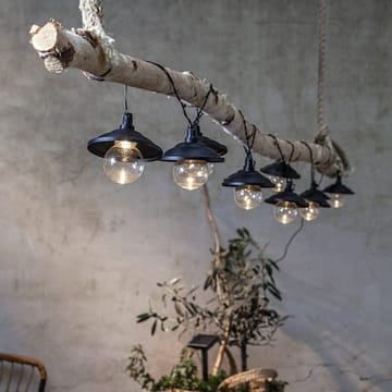 Globe Shade Solcellsslinga 180 cm - svart och transparent - Belysning & el - Utomhusbelysning - Solcellslampa & solcellsbelysning