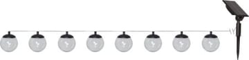 Globe Solcellsslinga 10 cm - svart och transparent - Belysning & el - Utomhusbelysning - Solcellslampa & solcellsbelysning