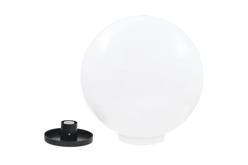 Globlampa LED sfärisk 50 cm PMMA - Vit - LED-belysning utomhus - Utomhusbelysning - Pollare