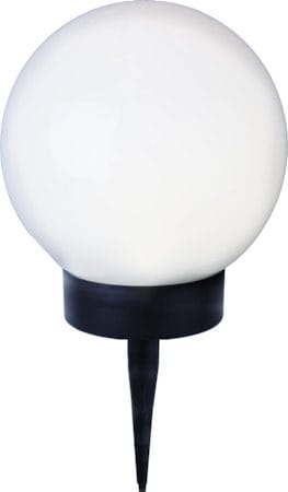 Globus Solcellsdekoration 15 cm - vit - Belysning & el - Utomhusbelysning - Solcellslampa & solcellsbelysning