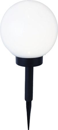 Globus Solcellsdekoration 20 cm - vit och svart - Belysning & el - Utomhusbelysning - Solcellslampa & solcellsbelysning