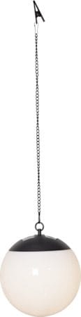 Globus Solcellsdekoration 20 cm - vit - Belysning & el - Utomhusbelysning - Solcellslampa & solcellsbelysning