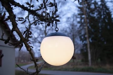 Globus Solcellsdekoration 20 cm - vit - Belysning & el - Utomhusbelysning - Solcellslampa & solcellsbelysning