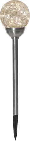 Glory Solcellspinne 45 cm - silver-klar - Belysning & el - Utomhusbelysning - Solcellslampa & solcellsbelysning