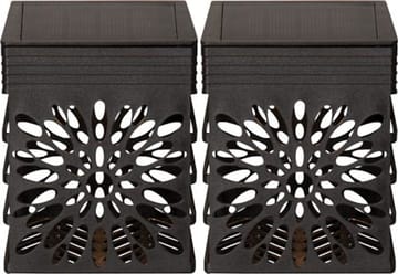 Izola Wall 2 pack Solcellsvägglykta 7.5 cm - svart - Belysning & el - Utomhusbelysning - Solcellslampa & solcellsbelysning