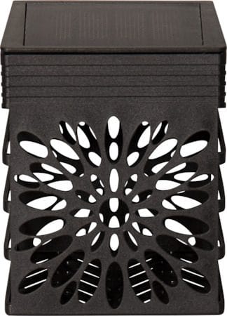 Izola Wall 2 pack Solcellsvägglykta 7.5 cm - svart - Belysning & el - Utomhusbelysning - Solcellslampa & solcellsbelysning