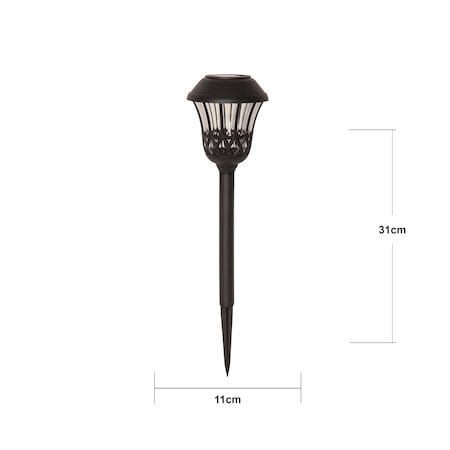 Lace 4 pack Solcellspollare 31 cm - svart - Belysning & el - Utomhusbelysning