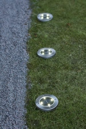 Lawnlight 3 pack Solcellsspotlight 11.5 cm - silver - Belysning & el - Utomhusbelysning - Solcellslampa & solcellsbelysning