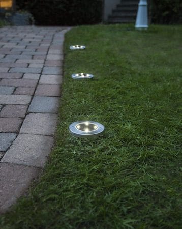 Lawnlight 3 pack Solcellsspotlight 11.5 cm - silver - Belysning & el - Utomhusbelysning - Solcellslampa & solcellsbelysning