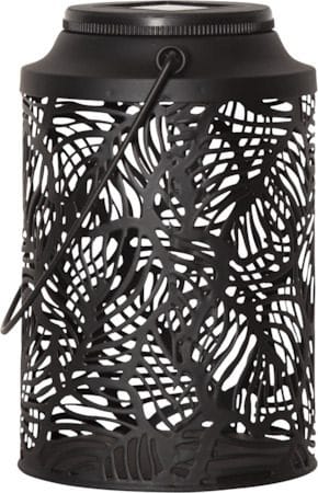 Leafy Solcellslykta 11.5 cm - svart - Belysning & el - Utomhusbelysning - Solcellslampa & solcellsbelysning