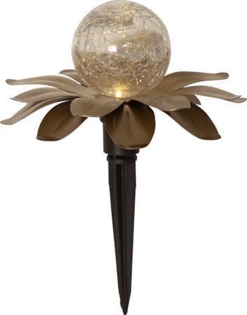 Lilly Solcellsdekoration 130 cm - guld - Belysning & el - Utomhusbelysning - Solcellslampa & solcellsbelysning