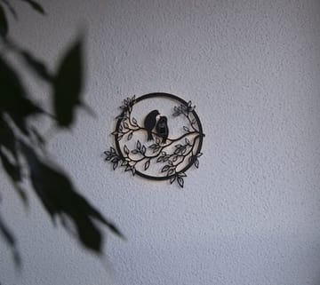 Love Birds Solcellsdekoration 40 cm - svart - Belysning & el - Utomhusbelysning - Solcellslampa & solcellsbelysning