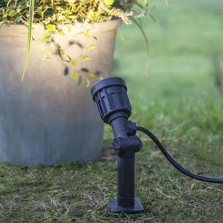 LED Spotlight Utomhusbelysning 5.5 cm - Svart - Belysning & el - Utomhusbelysning - Markbelysning - Markspotlights