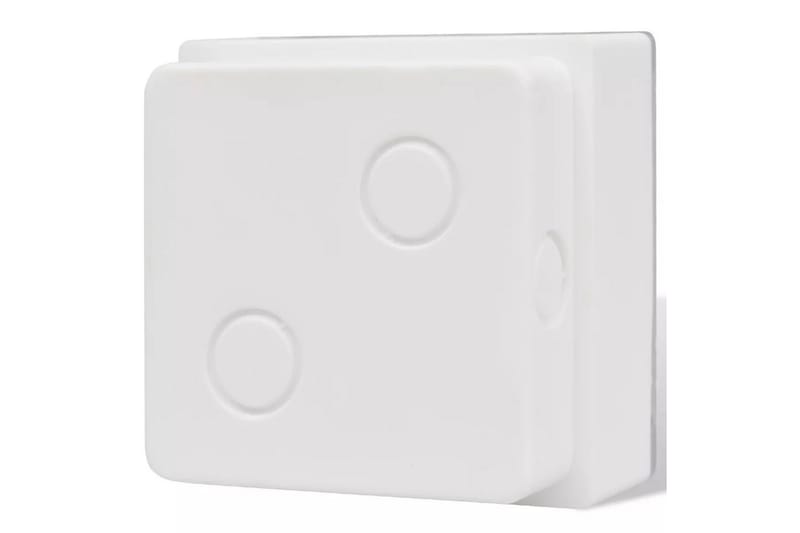 Markbelysning 2 st LED 100x100x68 cm - Vit - Belysning & el - Utomhusbelysning - Markbelysning