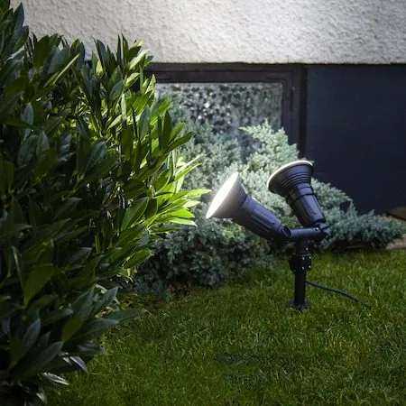 Utomhus Spotlight Fixture 22 cm - Svart - Belysning & el - Utomhusbelysning - Markbelysning - Markspotlights