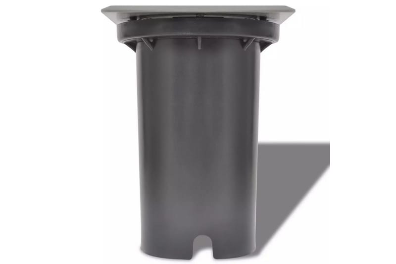 Marklampa med LED 3 st fyrkantiga - Silver - Belysning & el - Utomhusbelysning - LED-belysning utomhus