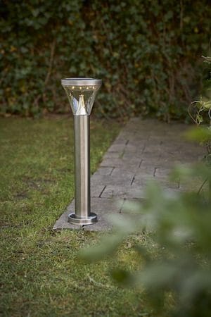 Narona Solcellspollare 50 cm - silver - Belysning & el - Utomhusbelysning