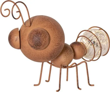 Oxida Ant Solcellsdekoration 20.5 cm - rost - Belysning & el - Utomhusbelysning - Solcellslampa & solcellsbelysning