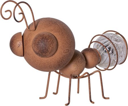 Oxida Ant Solcellsdekoration 20.5 cm - rost - Belysning & el - Utomhusbelysning - Solcellslampa & solcellsbelysning