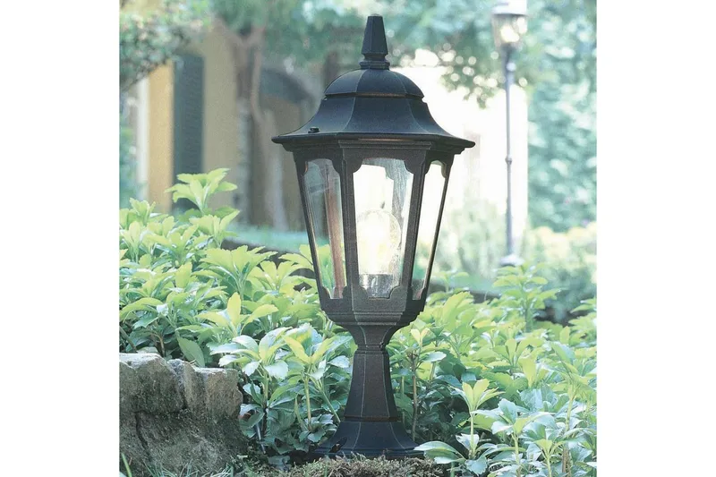 Parish Elstead Lighting Utomhuslampa - Black - Belysning & el - Utomhusbelysning - Stolplykta
