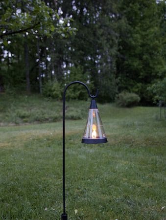 Pisa Solcellsdekoration 70 cm - svart och transparent - Belysning & el - Utomhusbelysning - Solcellslampa & solcellsbelysning