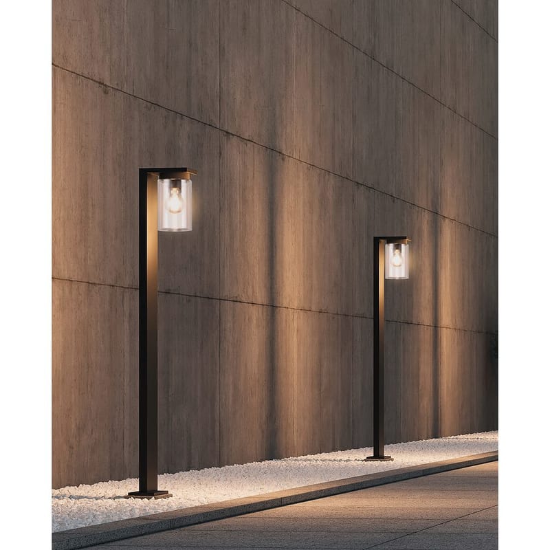 Pollare Ardila - 100 cm, Mattsvart - Belysning & el - Utomhusbelysning