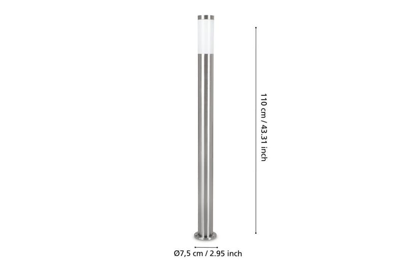 Pollare Eglo Helsinki 1100 mm - Vit/Grå - Belysning & el - Utomhusbelysning