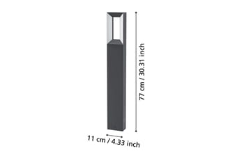 Pollare Eglo Riforano 770 mm - Svart/Vit - Belysning & el - Utomhusbelysning
