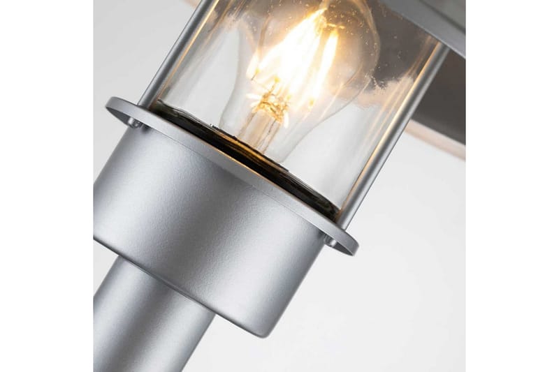 Pollare Elstead Lighting Klampenborg Silver - Silver - Belysning & el - Utomhusbelysning