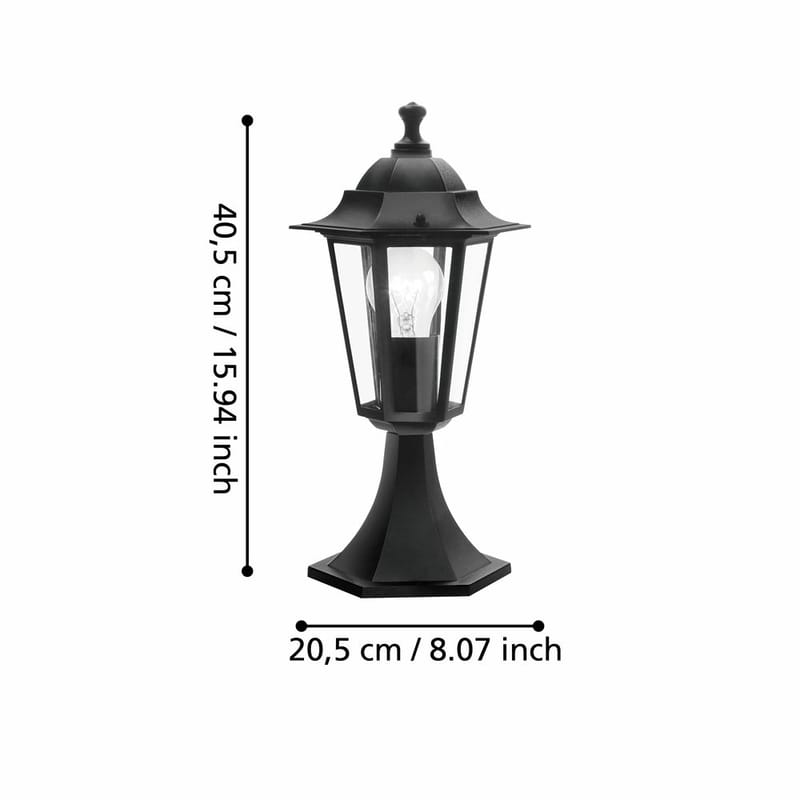 Pollare Laterna - 19,5 cm - Belysning & el - Utomhusbelysning