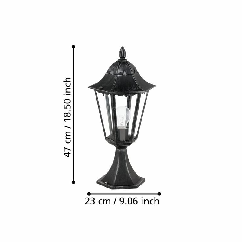 Pollare Navedo - 23 cm - Belysning & el - Utomhusbelysning