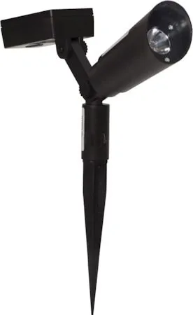 Powerspot 2 pack SolcellsSpotlight 5 cm - svart - Belysning & el - Utomhusbelysning - Solcellslampa & solcellsbelysning