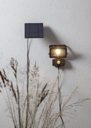 Powerspot Solcellsspotlight 15 cm, svart