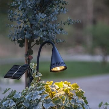 Powerspot Solcellsspotlight 6 cm - svart - Belysning & el - Utomhusbelysning - Solcellslampa & solcellsbelysning