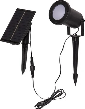 Powerspot SolcellsSpotlight 9 cm - svart - Belysning & el - Utomhusbelysning - Solcellslampa & solcellsbelysning