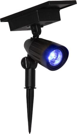 Powerspot Solcellsspotlight 9 cm - svart - Belysning & el - Utomhusbelysning - Solcellslampa & solcellsbelysning