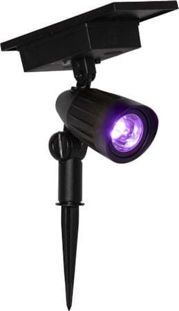 Powerspot Solcellsspotlight 9 cm - svart - Belysning & el - Utomhusbelysning - Solcellslampa & solcellsbelysning