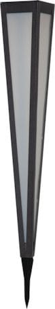 Pyramis Solcellspollare 61 cm - svart - Belysning & el - Utomhusbelysning