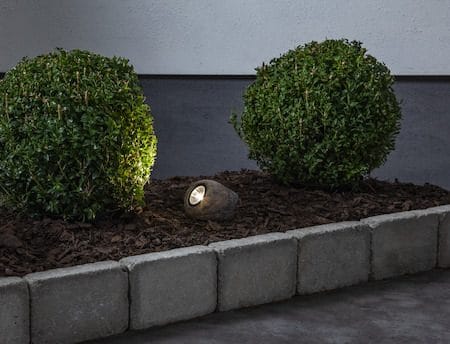 Rocky Solcellsspotlight 11 cm - grå - Belysning & el - Utomhusbelysning - Solcellslampa & solcellsbelysning