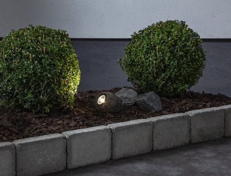 Rocky Solcellsspotlight 11 cm - grå - Belysning & el - Utomhusbelysning - Solcellslampa & solcellsbelysning