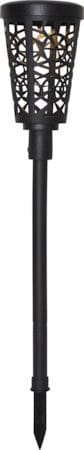 Sinnia Solcellspollare 62 cm - svart - Belysning & el - Utomhusbelysning