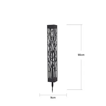 Siranna Solcellspollare 66 cm - svart - Belysning & el - Utomhusbelysning