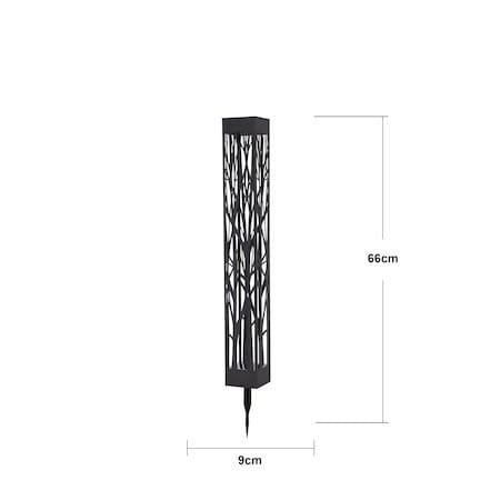 Siranna Solcellspollare 66 cm - svart - Belysning & el - Utomhusbelysning