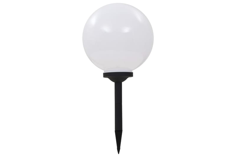 Sollampa LED set 2 st sfäriska 30 cm RGB - Vit - Belysning & el - Utomhusbelysning - Solcellslampa & solcellsbelysning