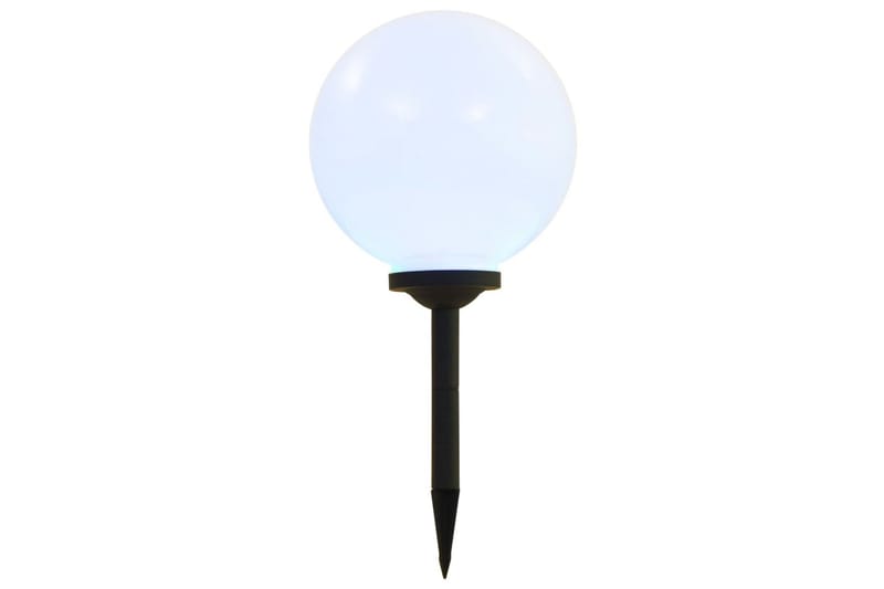 Sollampa LED set 2 st sfäriska 30 cm RGB - Vit - Belysning & el - Utomhusbelysning - Solcellslampa & solcellsbelysning