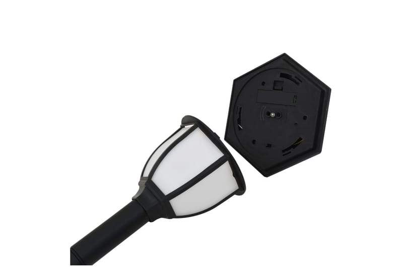 Sollampa LED set 3 st svart - Svart - Belysning & el - Utomhusbelysning - Solcellslampa & solcellsbelysning
