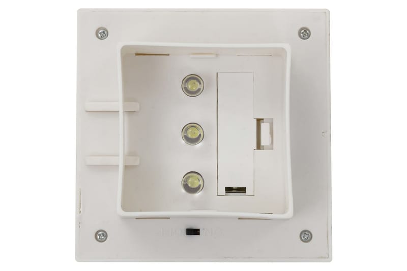 Sollampa LED set 6 st fyrkantig 12 cm vit - be Basic - Belysning & el - Utomhusbelysning - Solcellslampa & solcellsbelysning