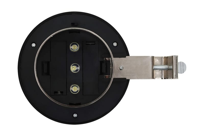 Sollampa LED set 6 st rund 12 cm vit - Silver - Belysning & el - Utomhusbelysning - Solcellslampa & solcellsbelysning