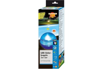 Solcellsbelysning Planet Pool Klot Flytande RGB 3 st - Belysning & el - Utomhusbelysning - Solcellslampa & solcellsbelysning